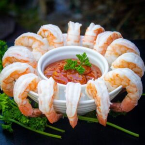 Peeled Devein Cocktail Prawns/Shrimps (1kg)
