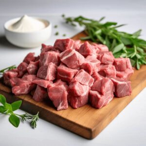 Goat Steak Cubes